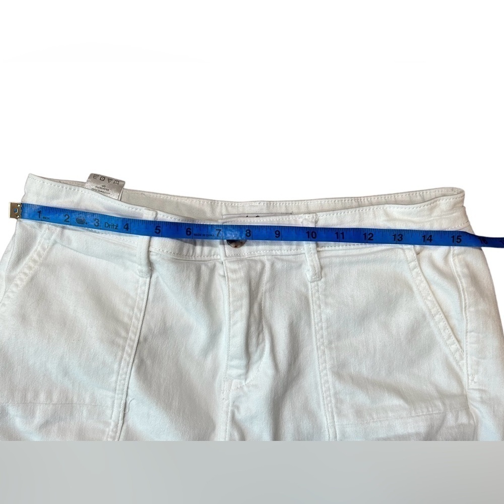 Sam Edelman The Cargo Ankle White Jeans Sz 28 - Picture 4 of 7